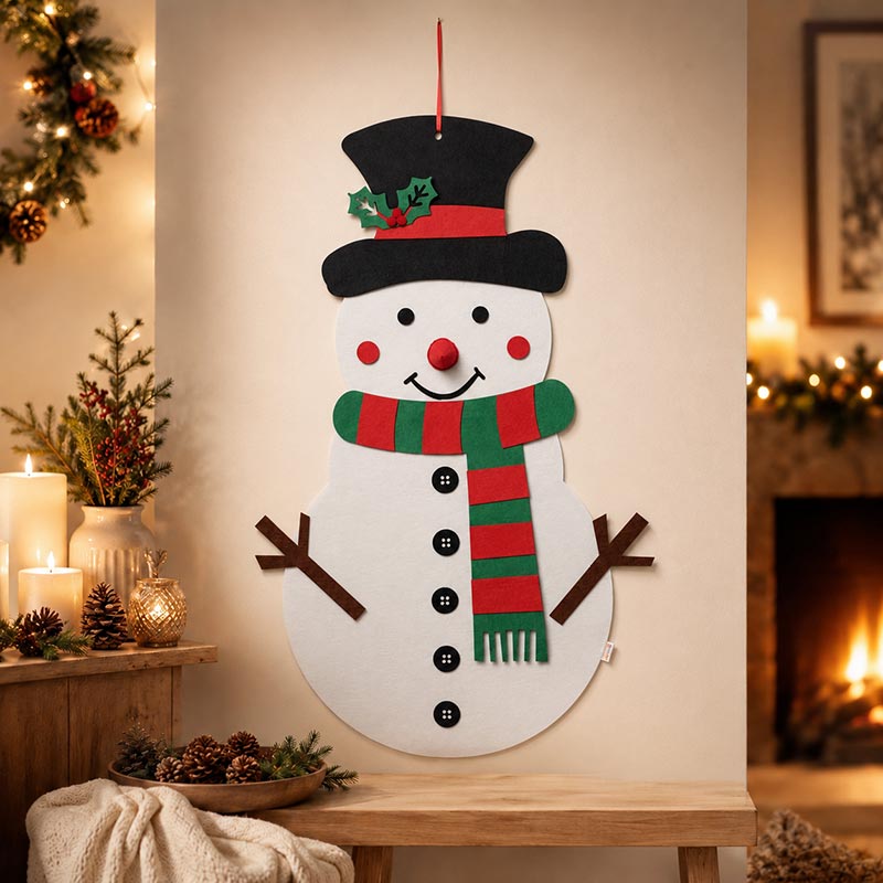 Montessori Christmas Tree, Snowman