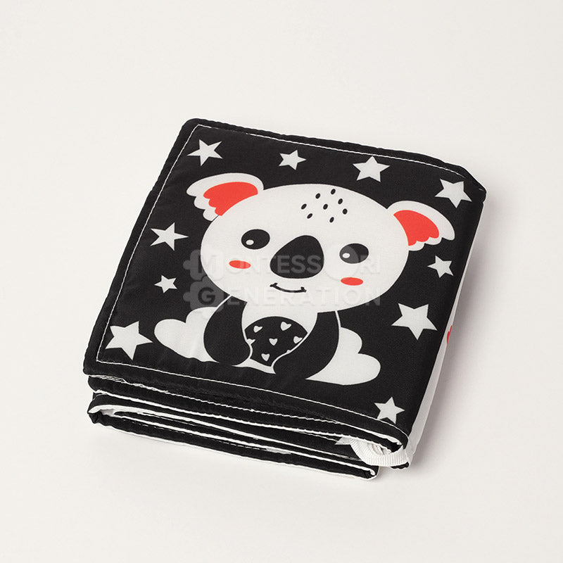 Montessori Newborn Contrast Book, Koala