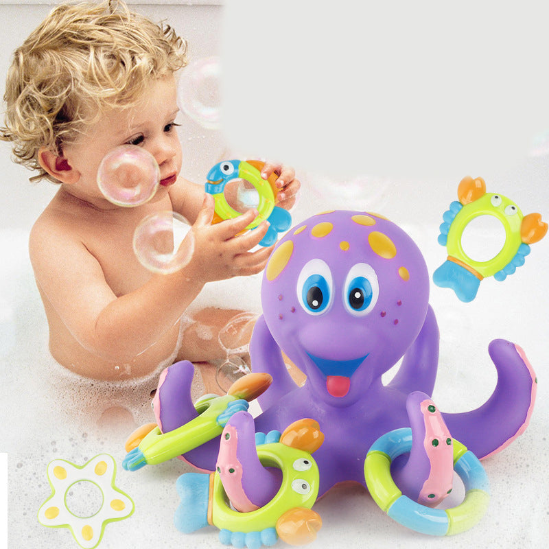 Baby Bisou Octopus Bath Toy
