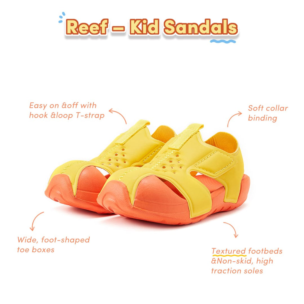 Seaside Breeze Toddler Sandals Aqua | Lightweight Non-Slip Footwear