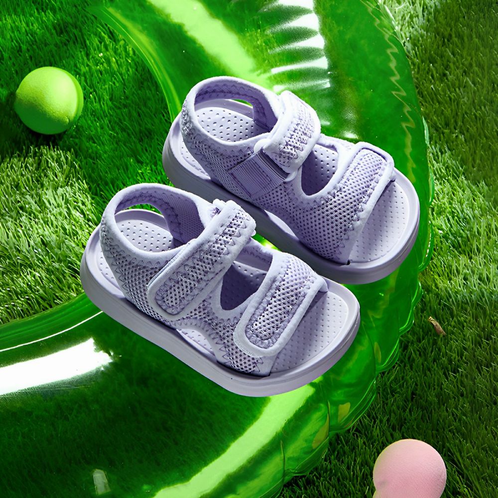 Sunny Meadow Toddler Sandals Yellow | Lightweight Non-Slip Footwear