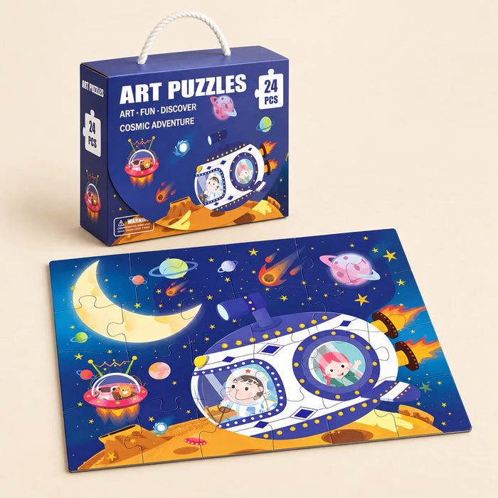 Wanderlust Puzzle Adventure Set | Engaging Floor Puzzle for Toddlers