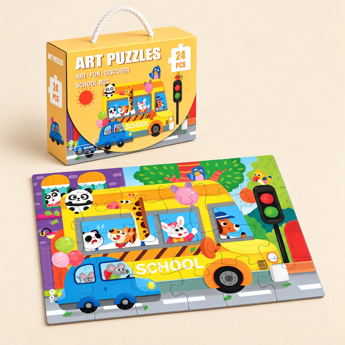 Wanderlust Puzzle Adventure Set | Engaging Floor Puzzle for Toddlers