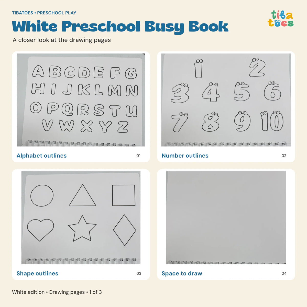 GentlePath Montessori Busy Book | Engaging Learning Activity for Toddlers