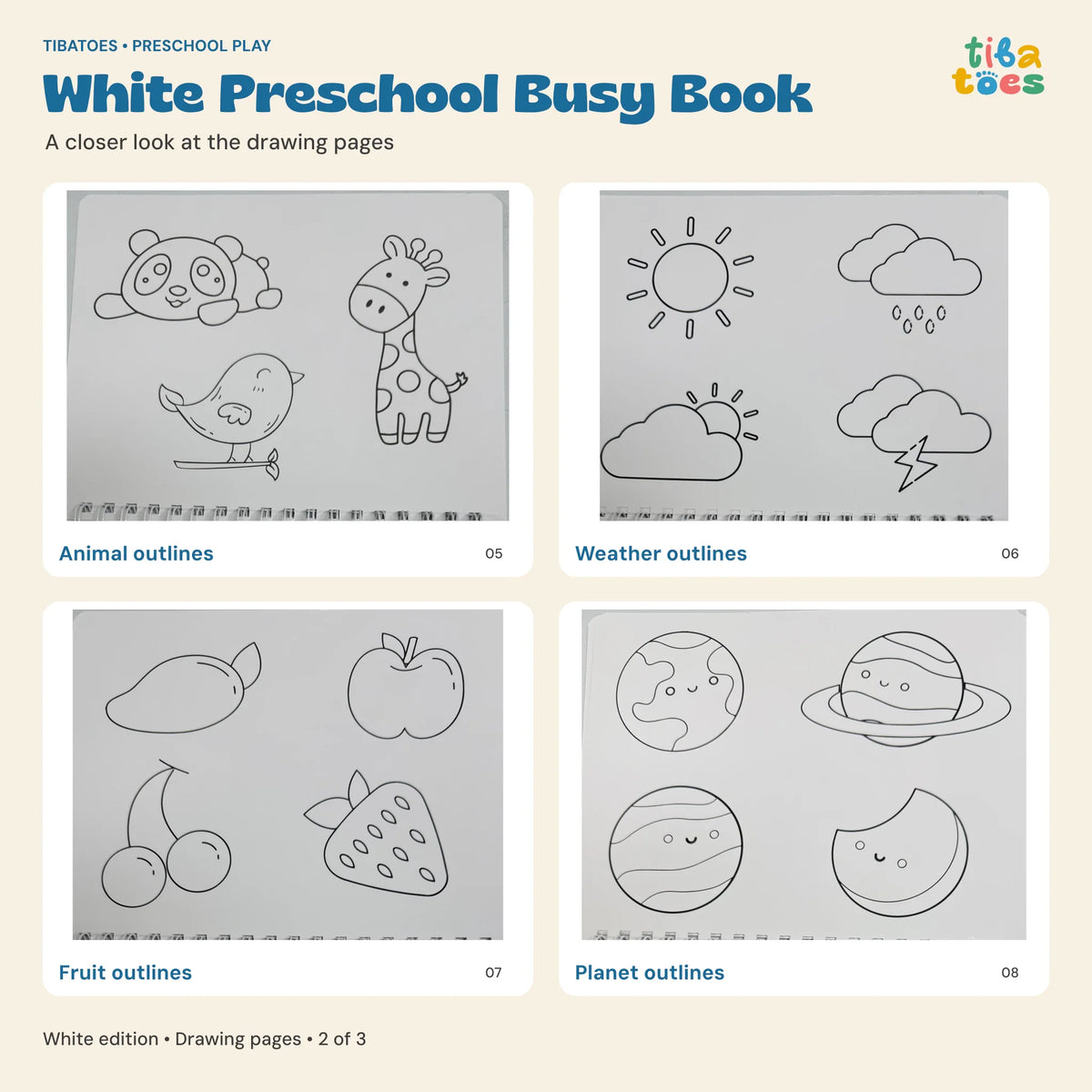 GentlePath Montessori Busy Book | Engaging Learning Activity for Toddlers