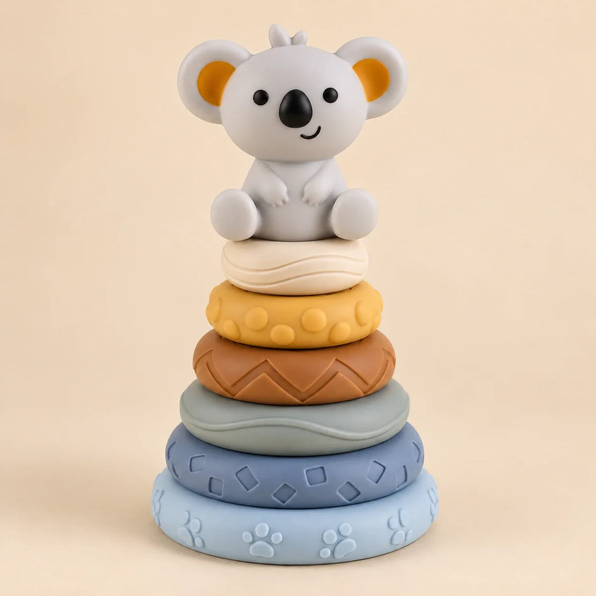 GentleRise Montessori Sensory Stacking Tower | Engaging Developmental Toy