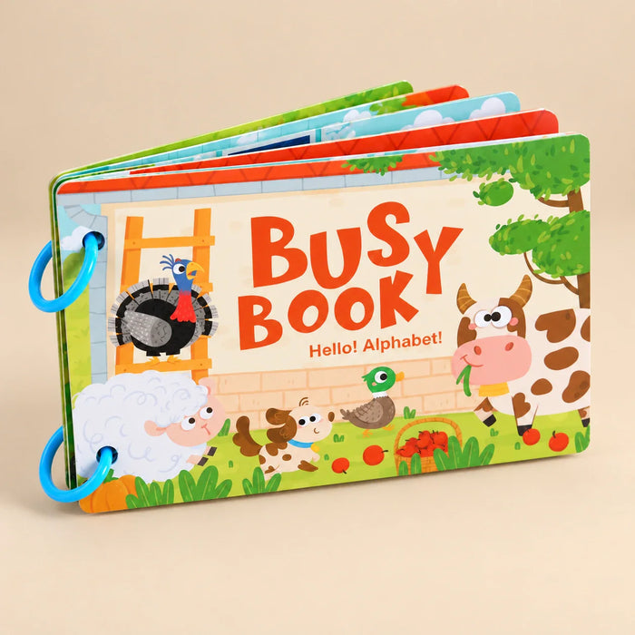 Whimsical Journey Montessori Busy Book | Engaging Learning Toy