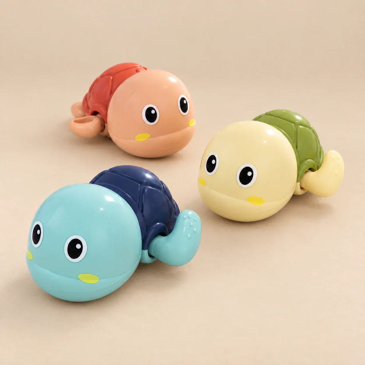 TurtleSplash Bath Time Toys Set | Floating Turtle Bath Toys