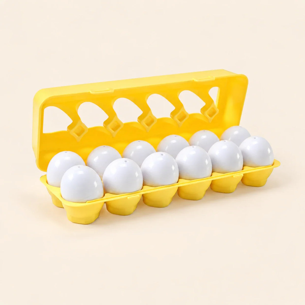 GentleNest Montessori Shape Sorting Eggs | Engaging Toddler Learning Toy