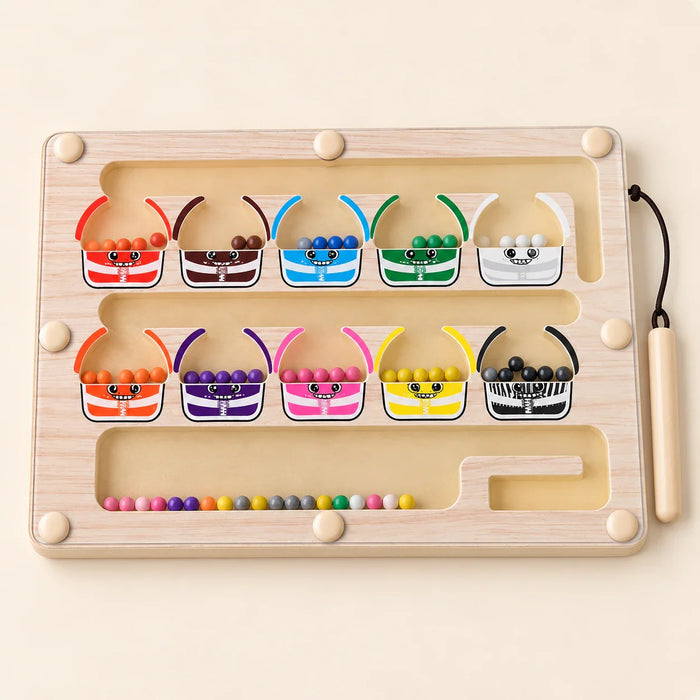 Whimsical Wonders Montessori Sorting Board | Engaging Toddler Activity Toy