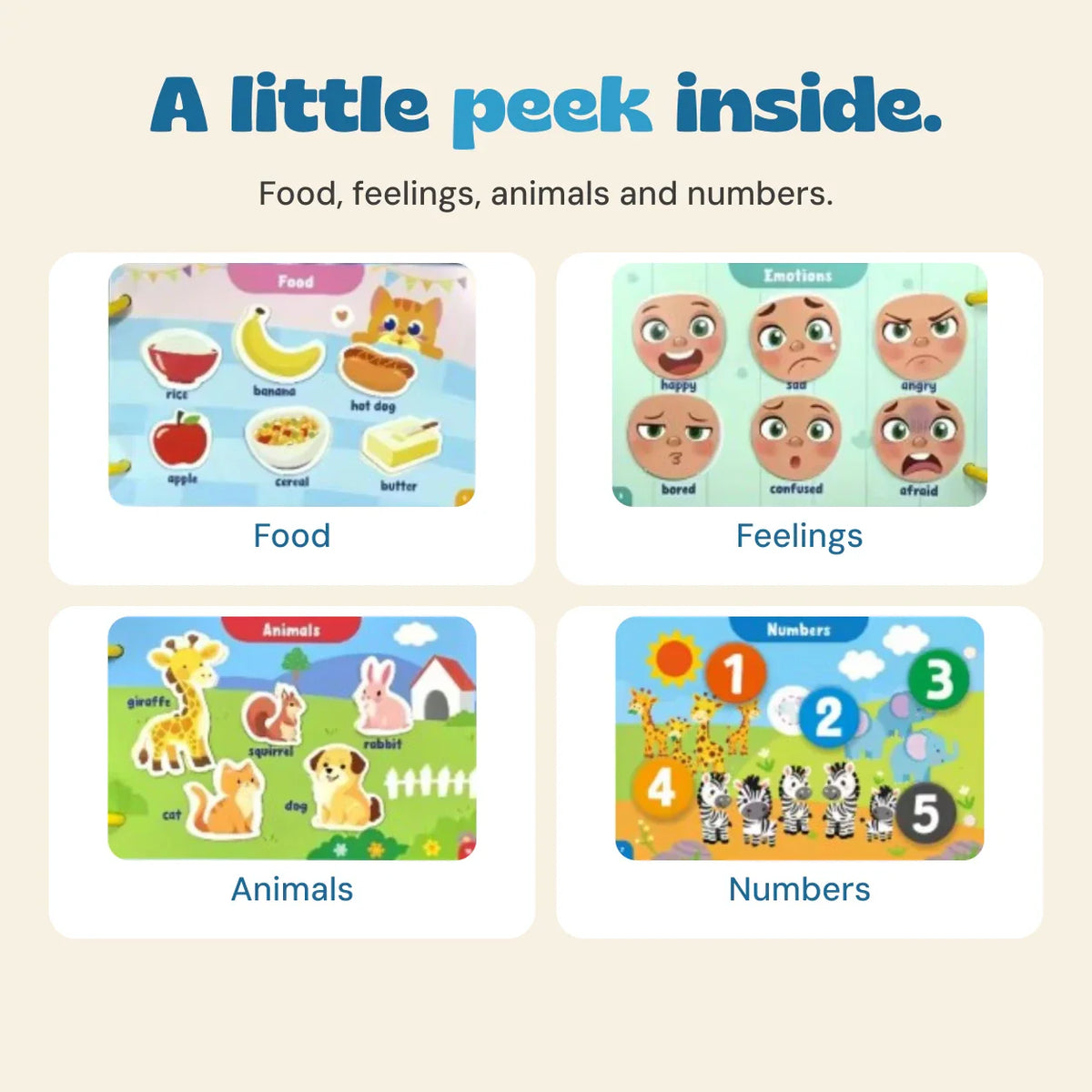 Gentle Explorer Montessori Busy Book | Engaging Learning Toy for Toddlers