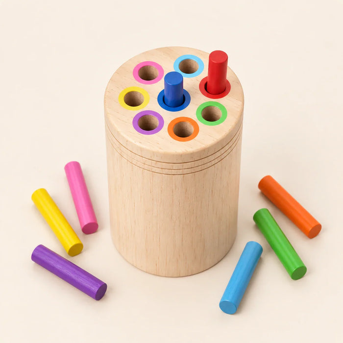 Gentle Grove Montessori Sorting Cylinder | Multi-Skill Development Toy