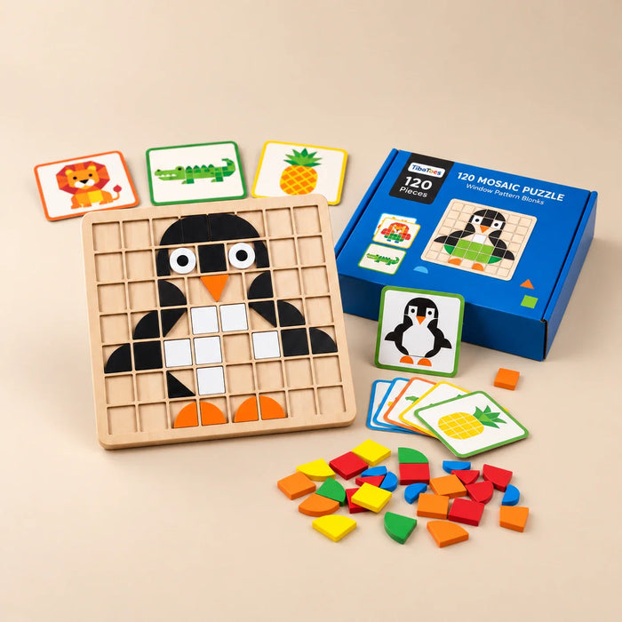 MosaicMind Puzzle Board | Engaging Baby and Toddler Activity Toy