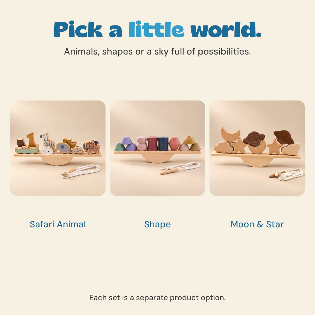 Safari Dream Balance & Threading Board | Engaging Toddler Activity Toy