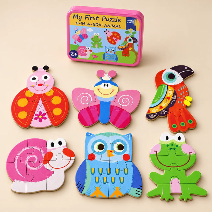 Whimsical Wanderer Puzzle Box | Engaging First Learning Toy