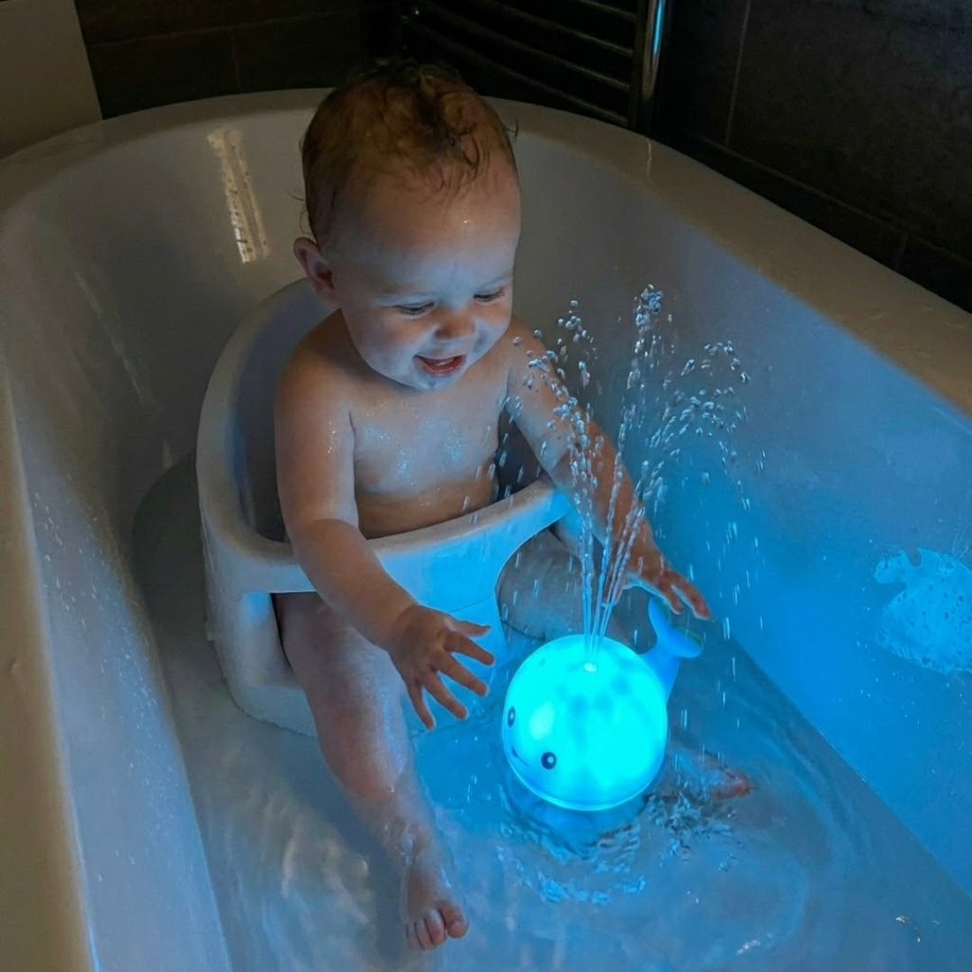 Baby Bisou Whale Bath Toy